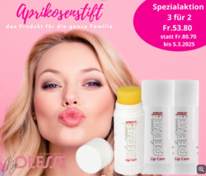 Aprikosenstift Aktion 3 für 2 bis 05.03.2025
